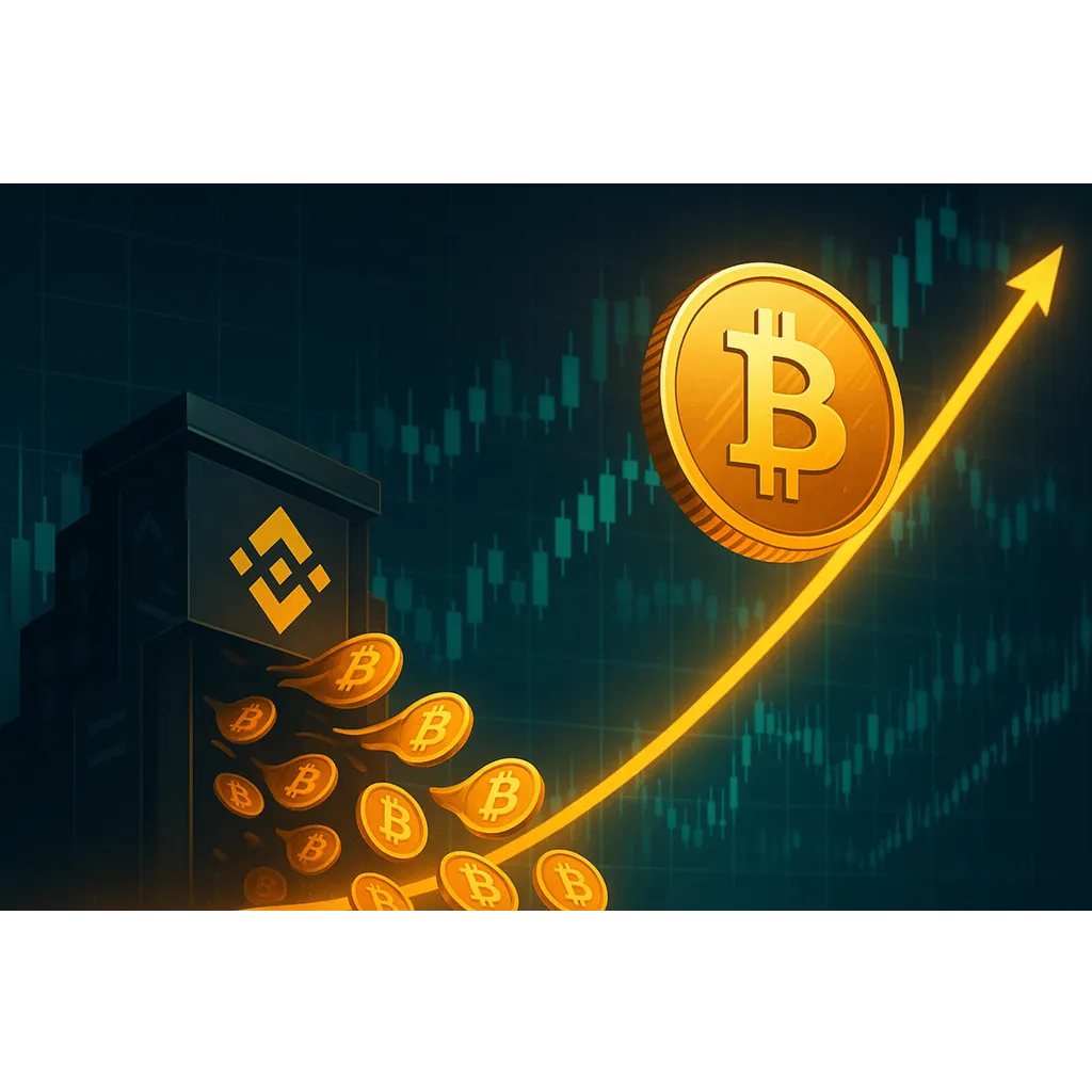 Bitcoin touches 7000 as Binance records nine days of outflows Bitcoin touches 7000 as Binance records nine days of outflows