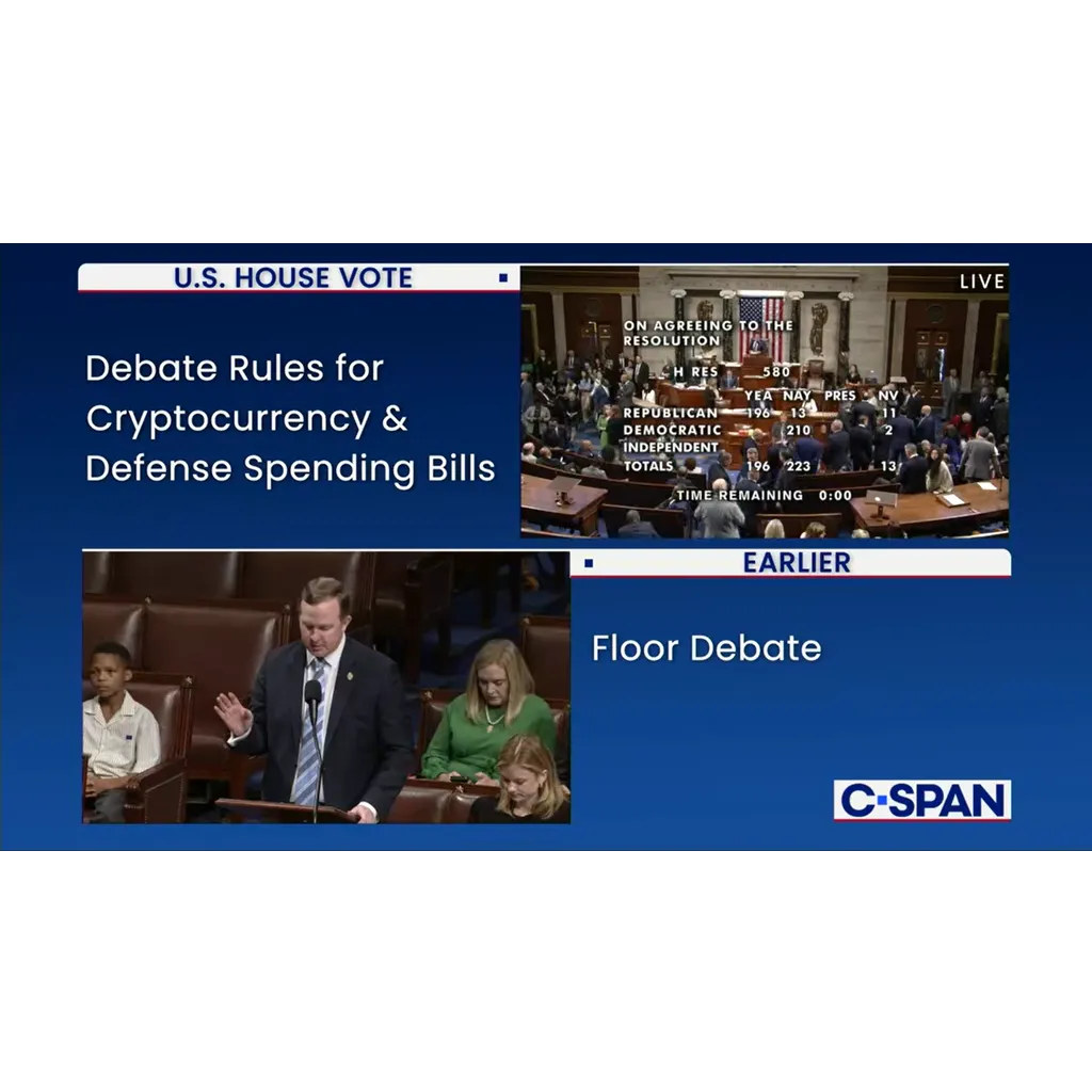 Crypto Week News: U.S. House Sees Hiccup in Crypto Bills Procedural Votes as Freedom Caucus Objects Crypto Week News: U.S. House Sees Hiccup in Crypto Bills Procedural Votes as Freedom Caucus Objects