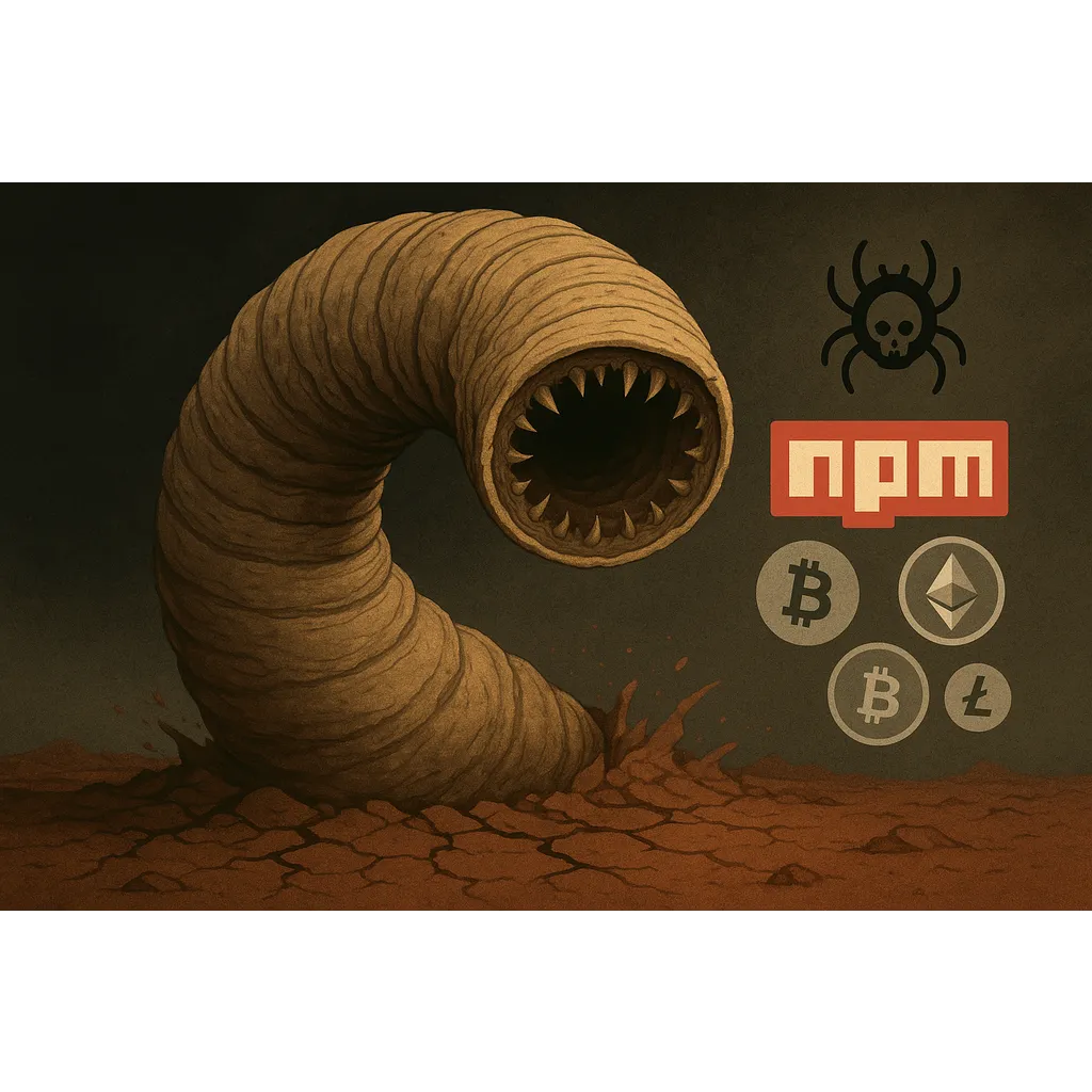 Shai Hulud malware targets NPM amid crypto library security crisis Shai Hulud malware targets NPM amid crypto library security crisis