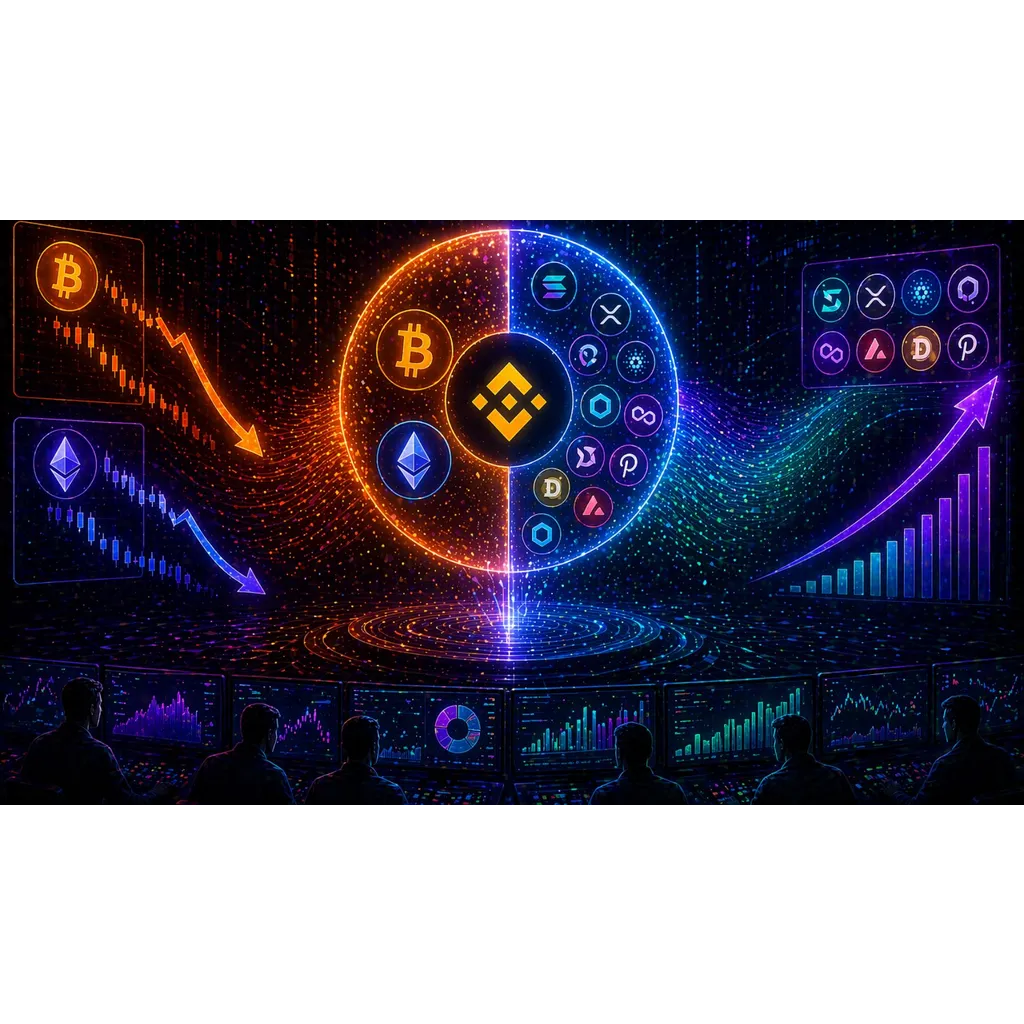 Altcoins Now Own Half of Binance’s Trading Volume: Liquidity Is Rotating Away From BTC And ETH Altcoins Now Own Half of Binance’s Trading Volume: Liquidity Is Rotating Away From BTC And ETH