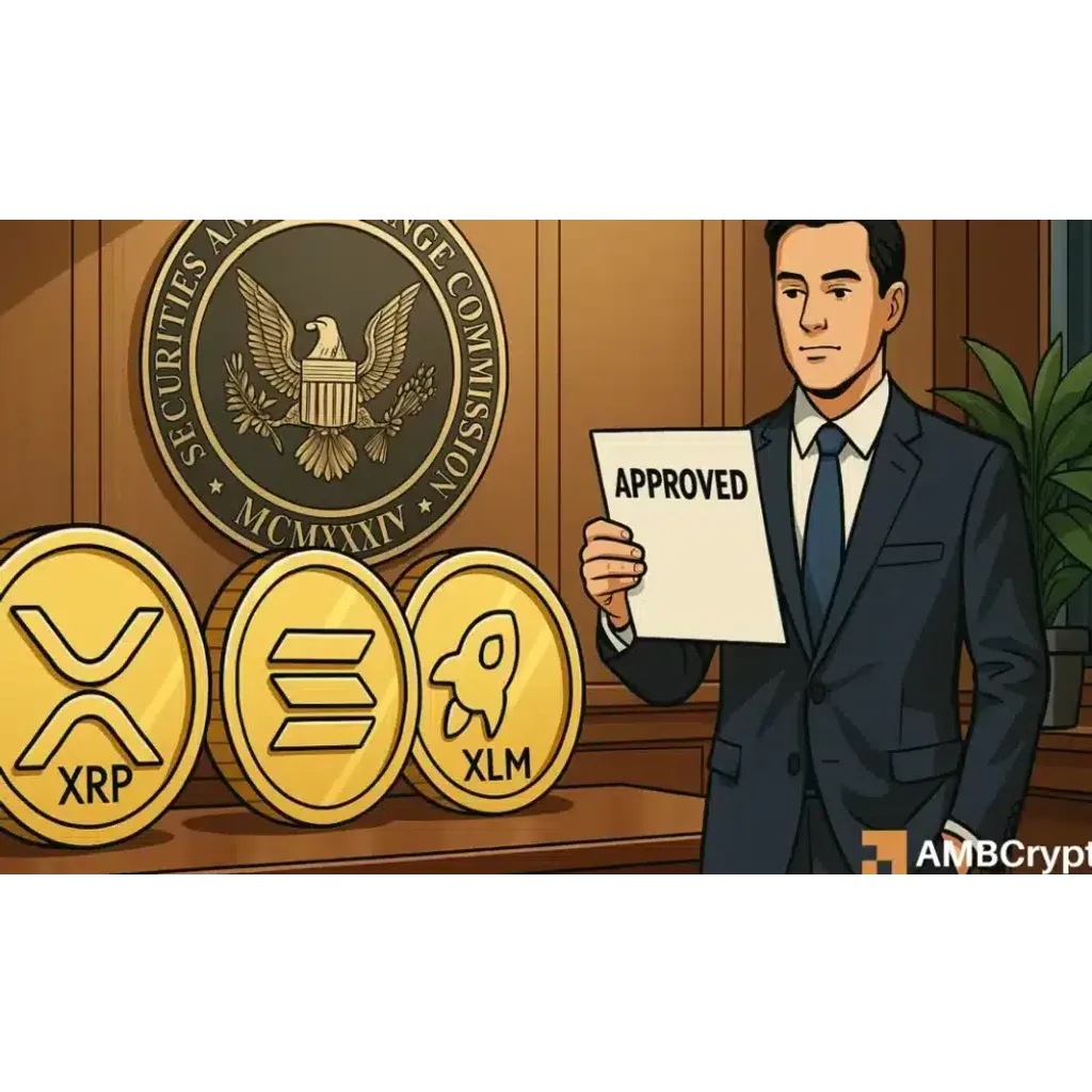 SEC approves Hashdex ETF with XRP Solana and Stellar assets SEC approves Hashdex ETF with XRP Solana and Stellar assets