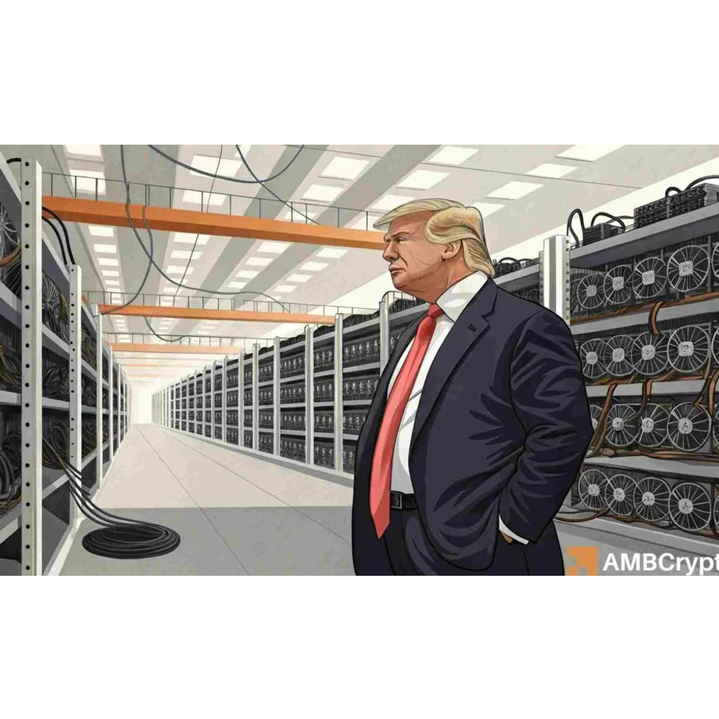 Eric Trump’s American Bitcoin mining firm plans to… Eric Trump’s American Bitcoin mining firm plans to…