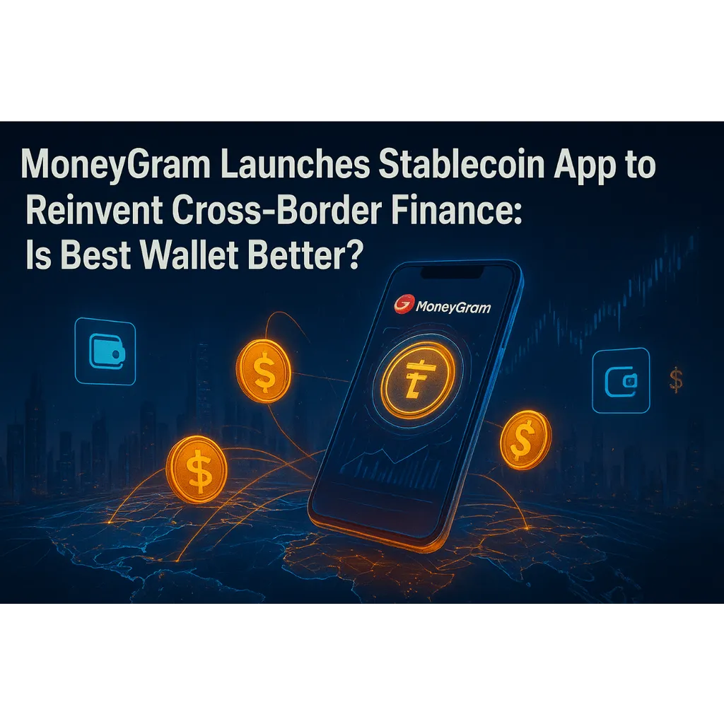 MoneyGram launches stablecoin application to reinvent cross-border finance MoneyGram launches stablecoin application to reinvent cross-border finance