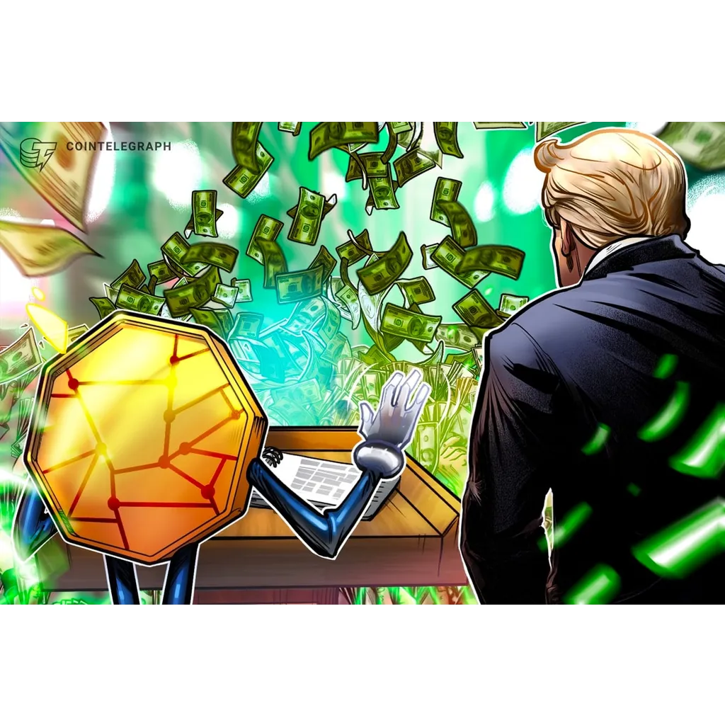 Trump cryptocurrency holdings surpass one billion dollars through family meme coin profits Trump cryptocurrency holdings surpass one billion dollars through family meme coin profits