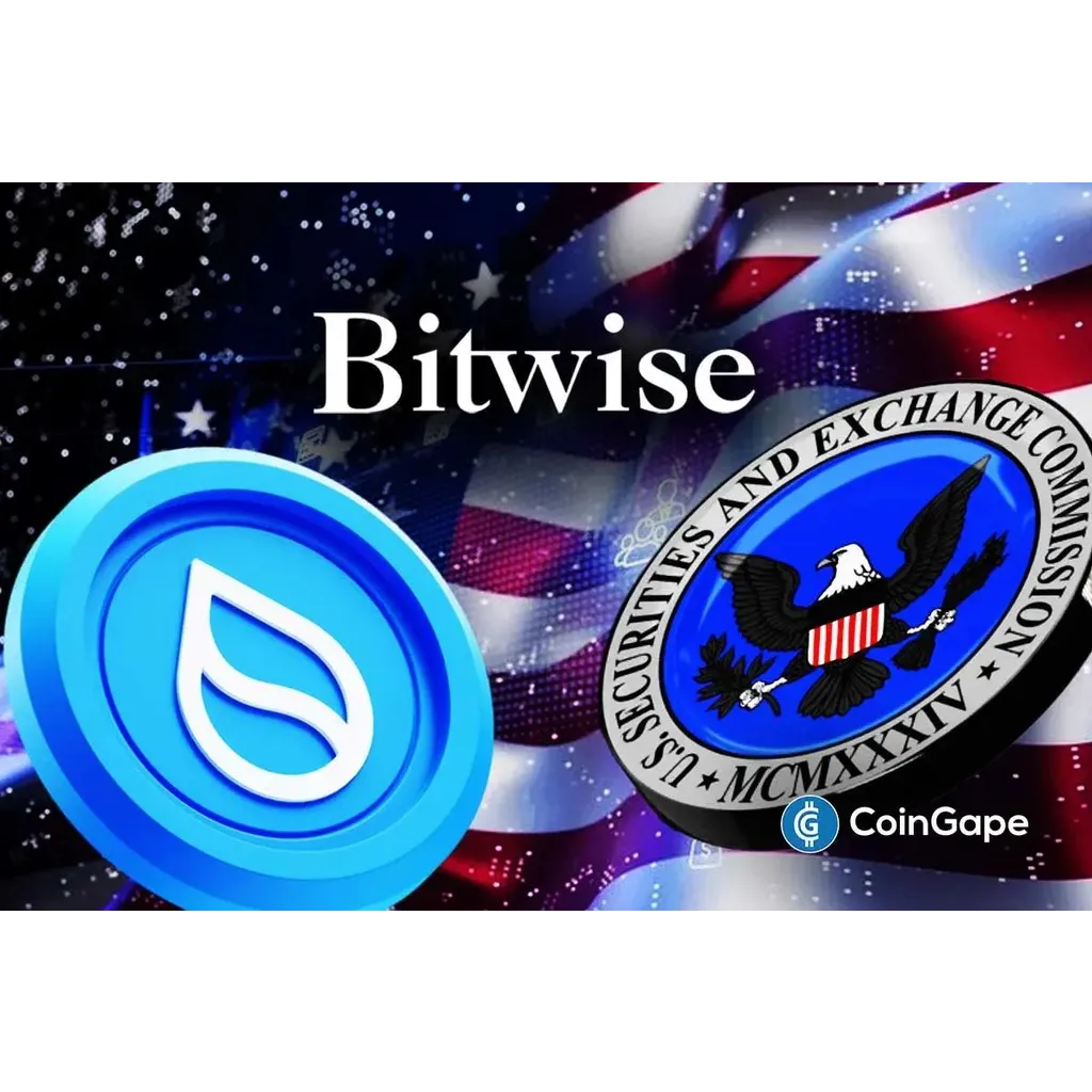 Bitwise Files S-1 For SUI ETF With U.S. SEC Bitwise Files S-1 For SUI ETF With U.S. SEC