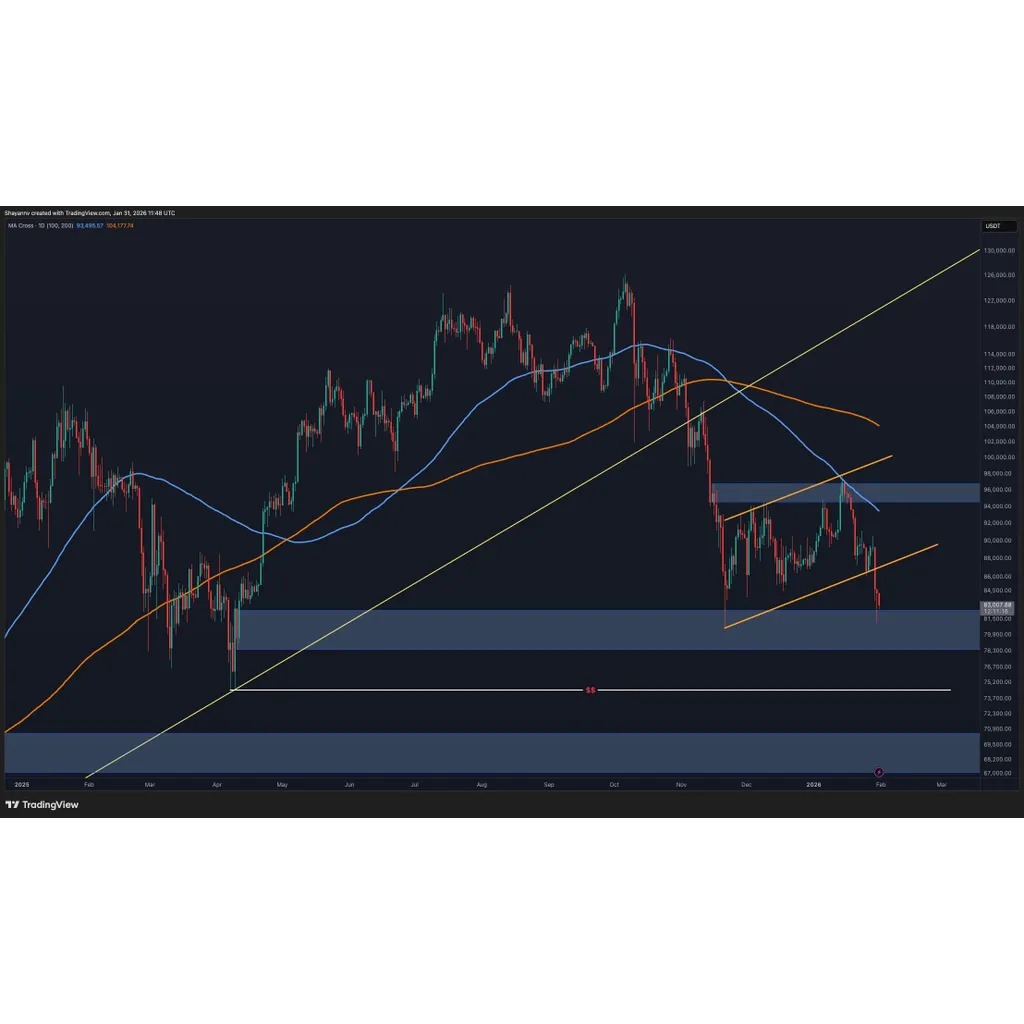 How Deep Could BTC Fall if K Support Breaks? How Deep Could BTC Fall if K Support Breaks?