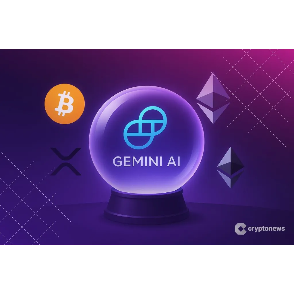 Gemini AI Predicts 2025 Prices for Bitcoin, Ethereum & XRP Gemini AI Predicts 2025 Prices for Bitcoin, Ethereum & XRP