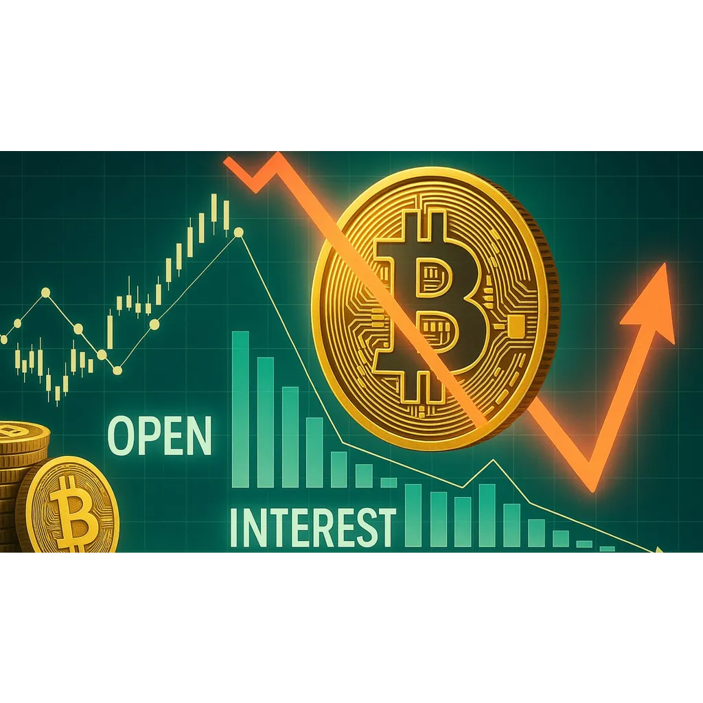 Bitcoin Open Interest Drops Post-July Peak Bitcoin Open Interest Drops Post-July Peak