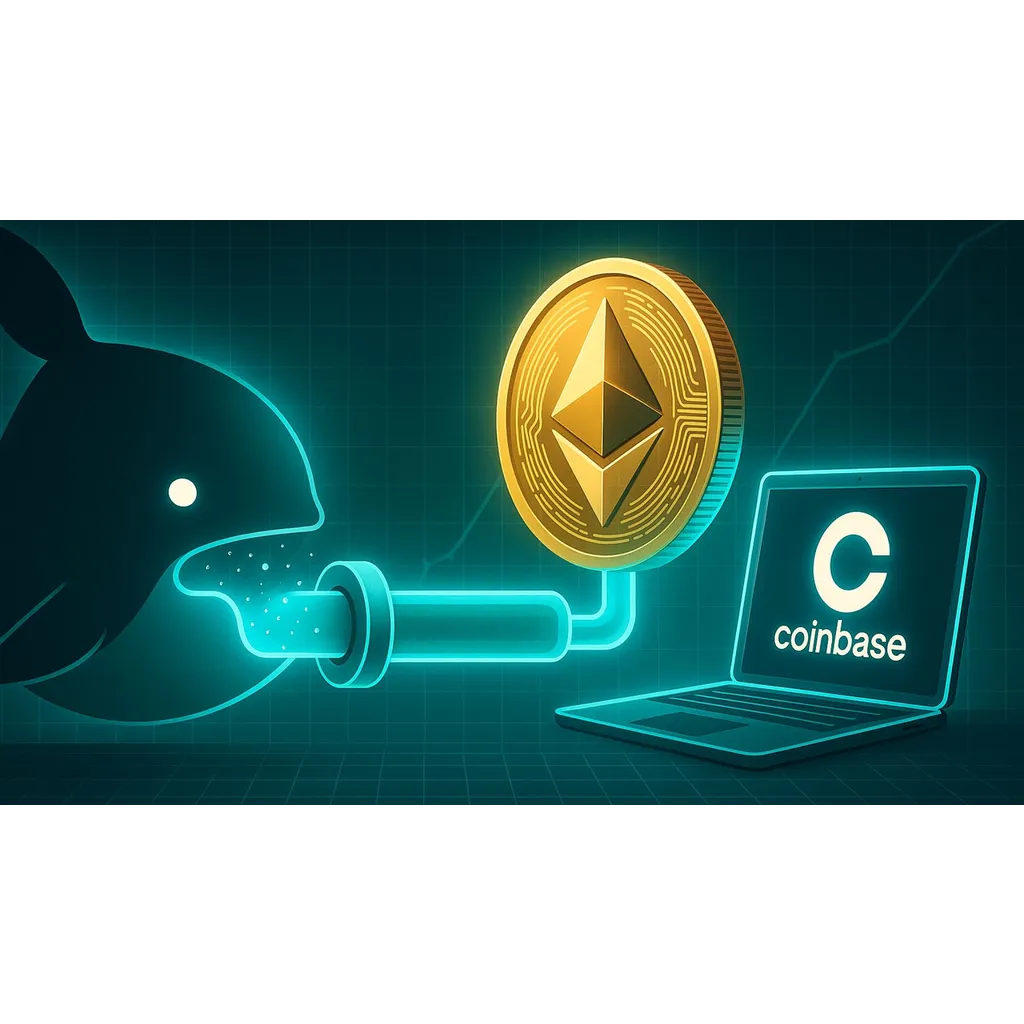 Whale moves 5M Ethereum to Coinbase staking as ETH rises 2.5% Whale moves 5M Ethereum to Coinbase staking as ETH rises 2.5%