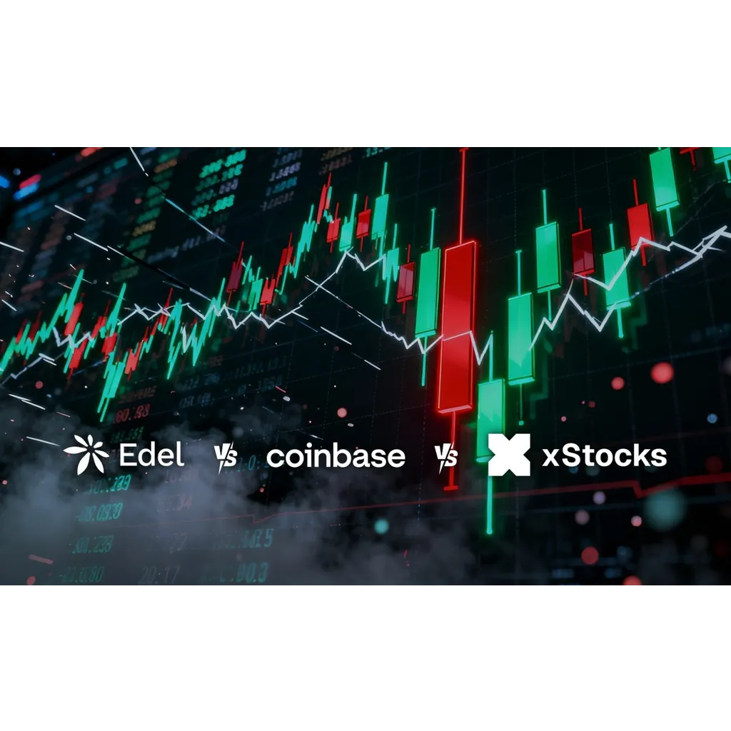 Tokenization of stocks: Edel Finance vs Coinbase vs xStocks Tokenization of stocks: Edel Finance vs Coinbase vs xStocks