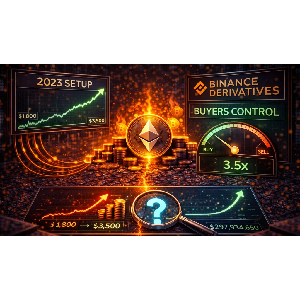 Ethereum Mirrors A 2023 Setup As Buyers Take Control Of Derivatives On Binance Ethereum Mirrors A 2023 Setup As Buyers Take Control Of Derivatives On Binance