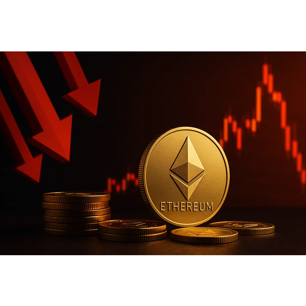 Ethereum price declines again with potential breach of 00 level Ethereum price declines again with potential breach of 00 level