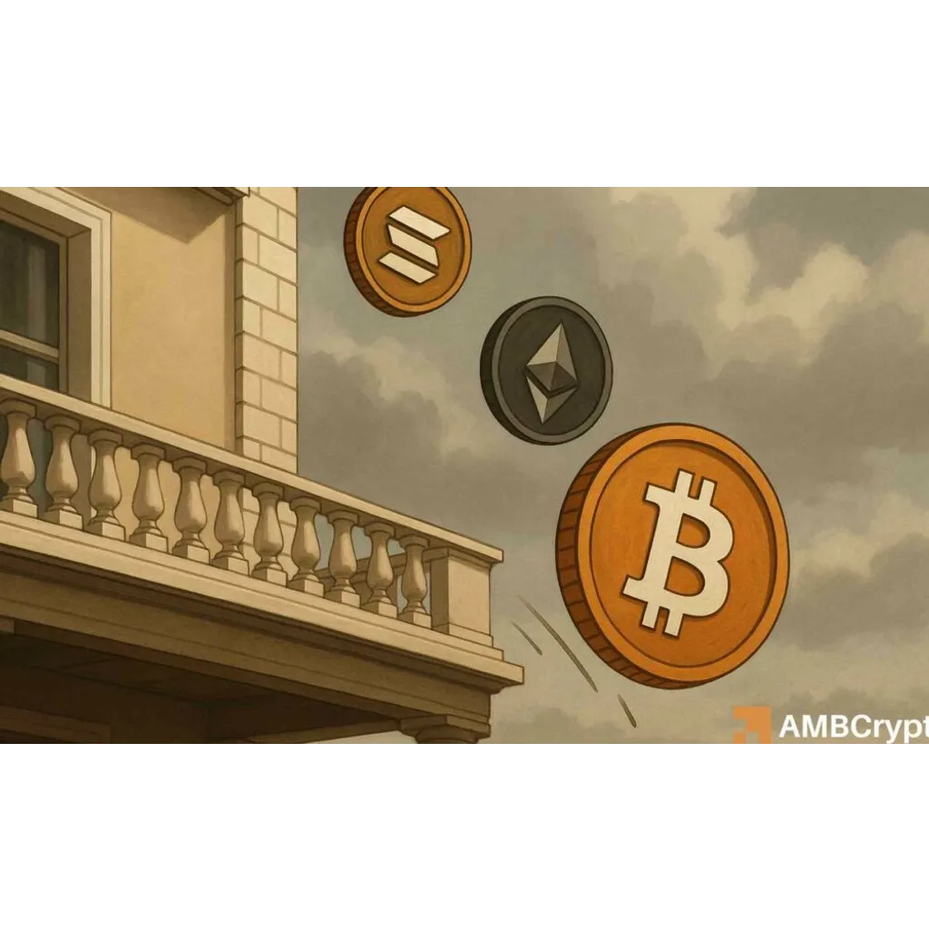 Cryptocurrency market declines due to macroeconomic uncertainty and shutdown fears Cryptocurrency market declines due to macroeconomic uncertainty and shutdown fears