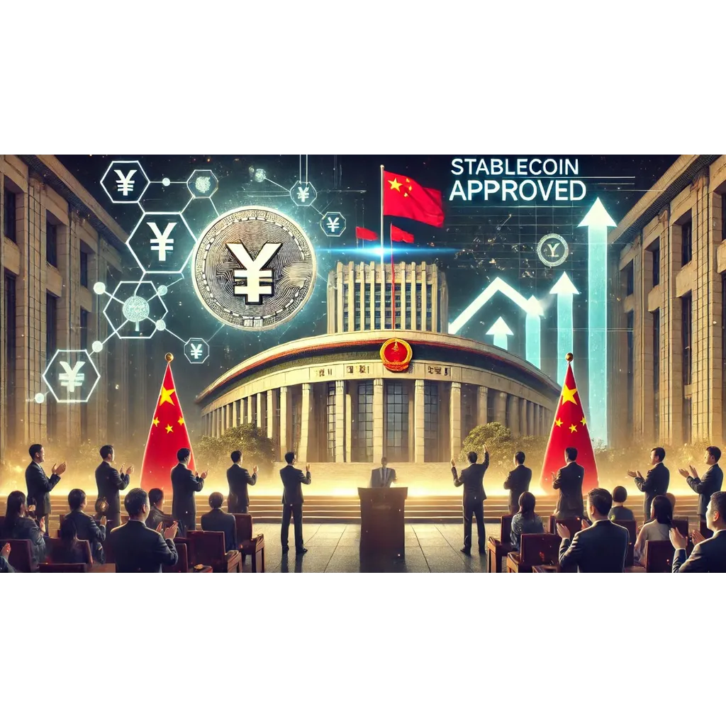 China approves first crypto stablecoin China approves first crypto stablecoin