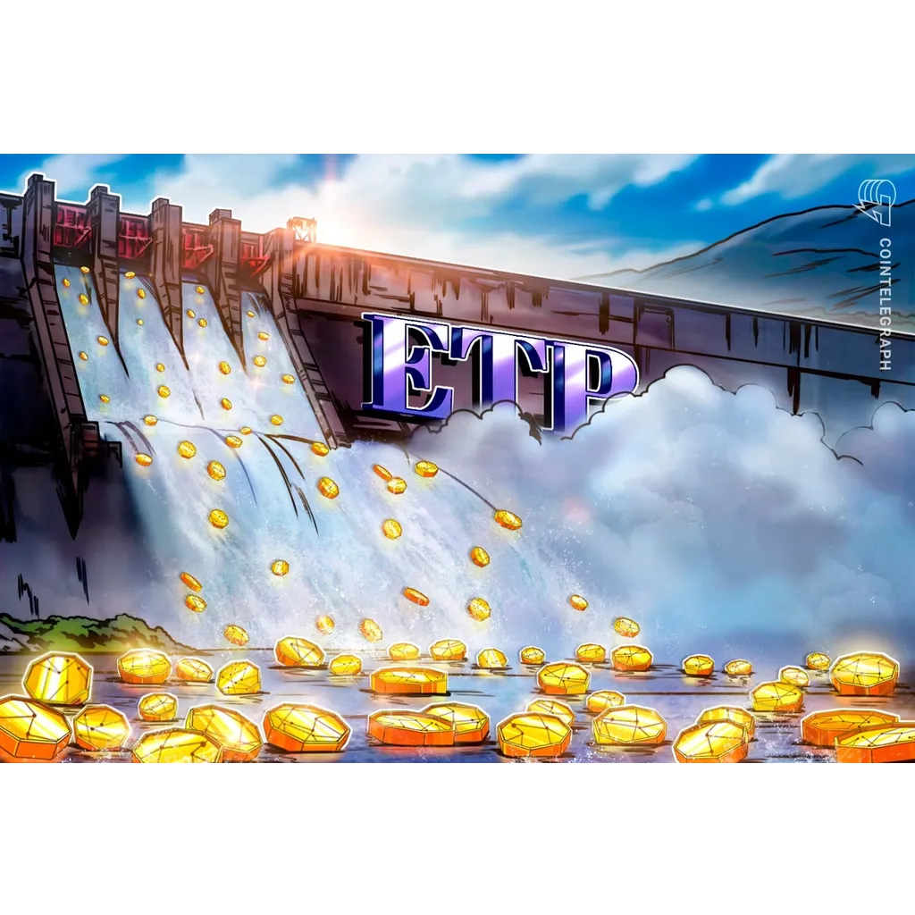 Crypto ETP inflows in H1 2025 down 2.7% from last year’s .3B Crypto ETP inflows in H1 2025 down 2.7% from last year’s .3B