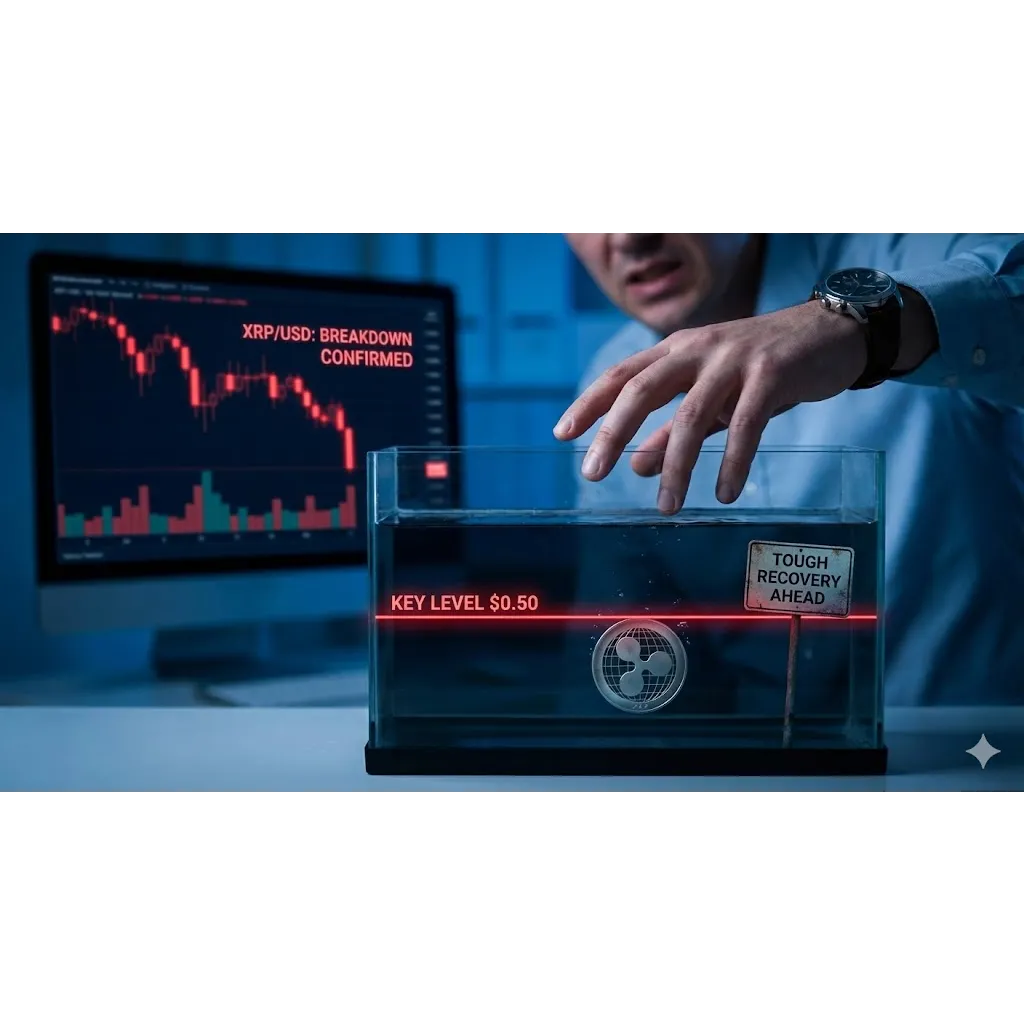 XRP Price Sinks Beneath Key Level, Traders Brace for Tough Recovery XRP Price Sinks Beneath Key Level, Traders Brace for Tough Recovery
