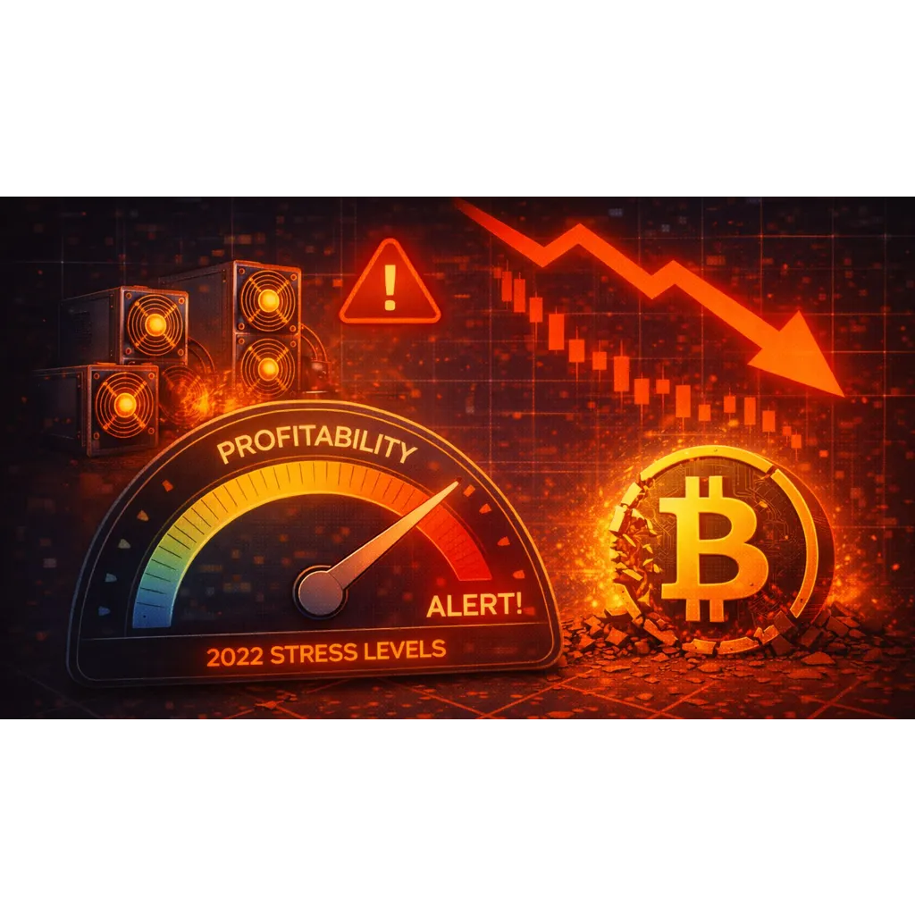 Bitcoin Mining Economics Flash Warning: Profitability Nears 2022 Stress Levels Bitcoin Mining Economics Flash Warning: Profitability Nears 2022 Stress Levels