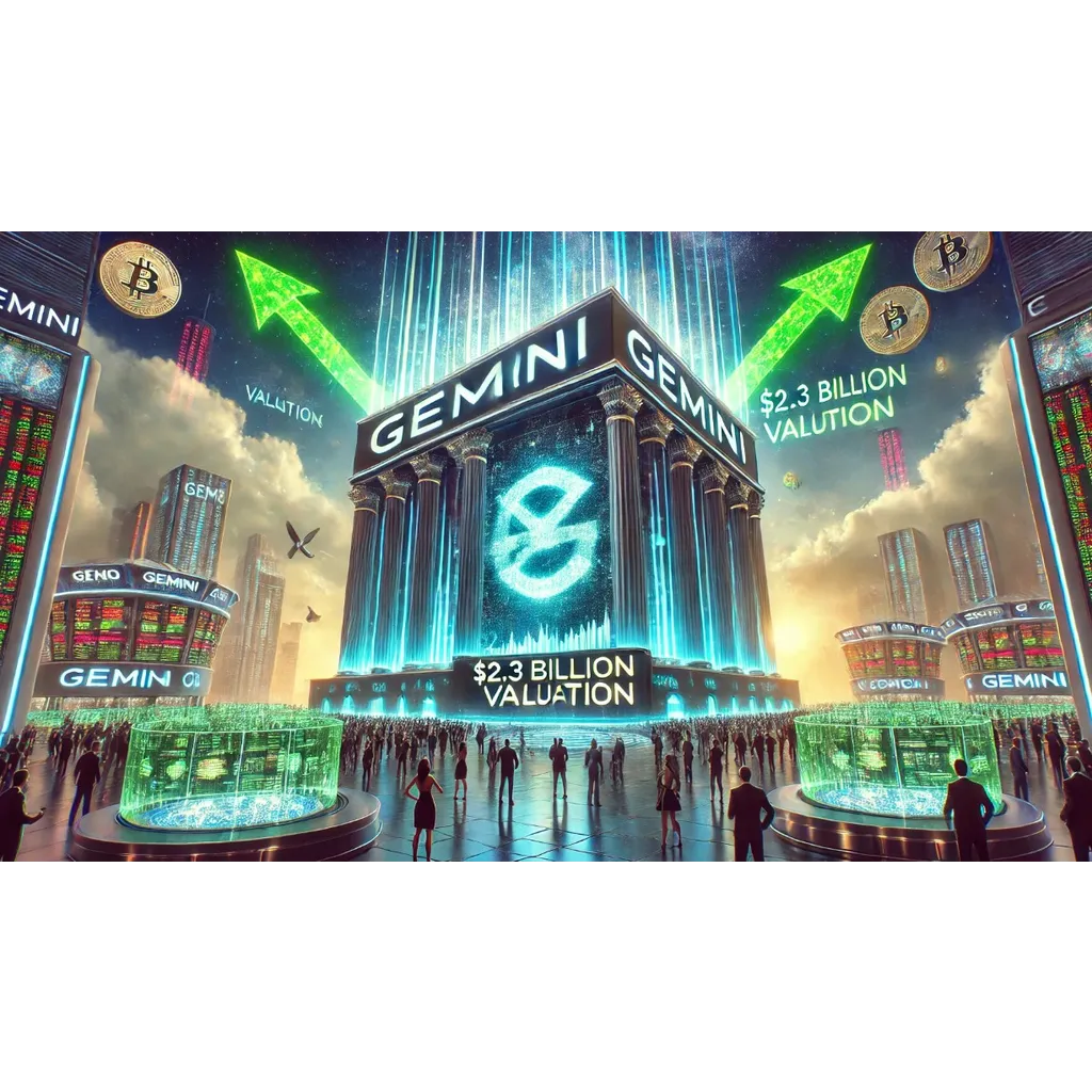 Gemini exchange targets .3 billion valuation in 2024 initial public offering Gemini exchange targets .3 billion valuation in 2024 initial public offering