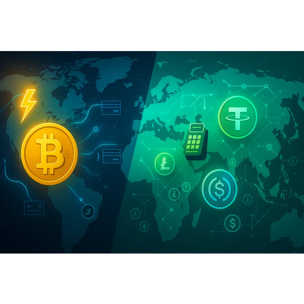 Bitcoin leads US crypto payments with 42% share in 2023 Bitcoin leads US crypto payments with 42% share in 2023