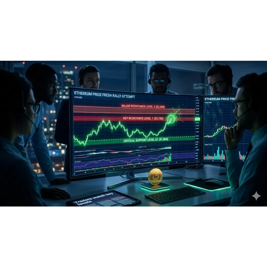 Ethereum Price Signals Fresh Rally Attempt, Traders Watch Key Levels Ethereum Price Signals Fresh Rally Attempt, Traders Watch Key Levels