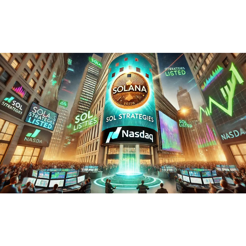 SOL Strategies is the first Solana treasury company listed on Nasdaq SOL Strategies is the first Solana treasury company listed on Nasdaq