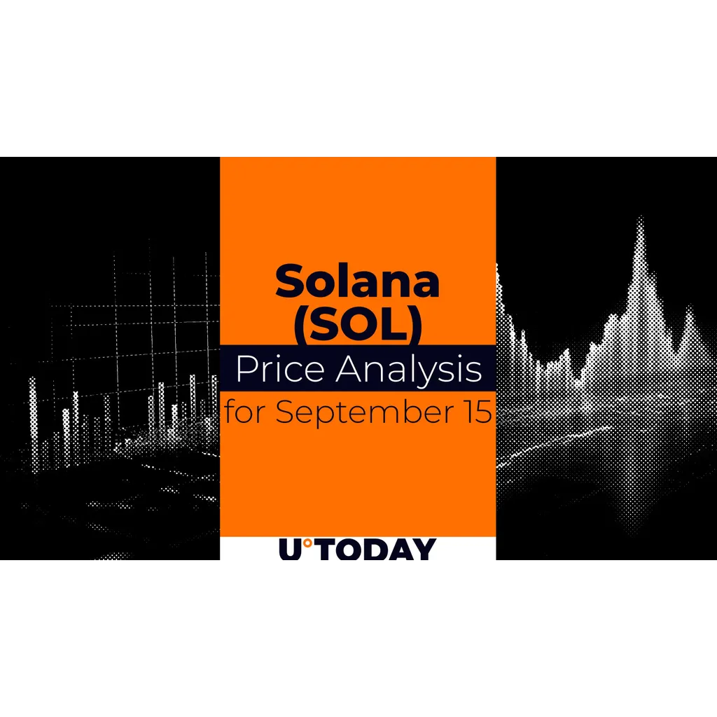 Solana SOL Price Prediction for September 15 Analysis Solana SOL Price Prediction for September 15 Analysis