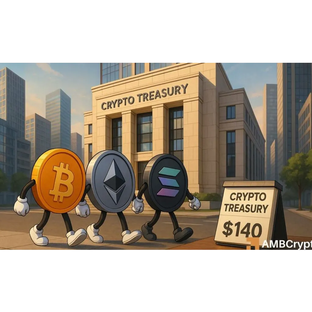 Public companies’ 0B crypto holdings growth Public companies’ 0B crypto holdings growth