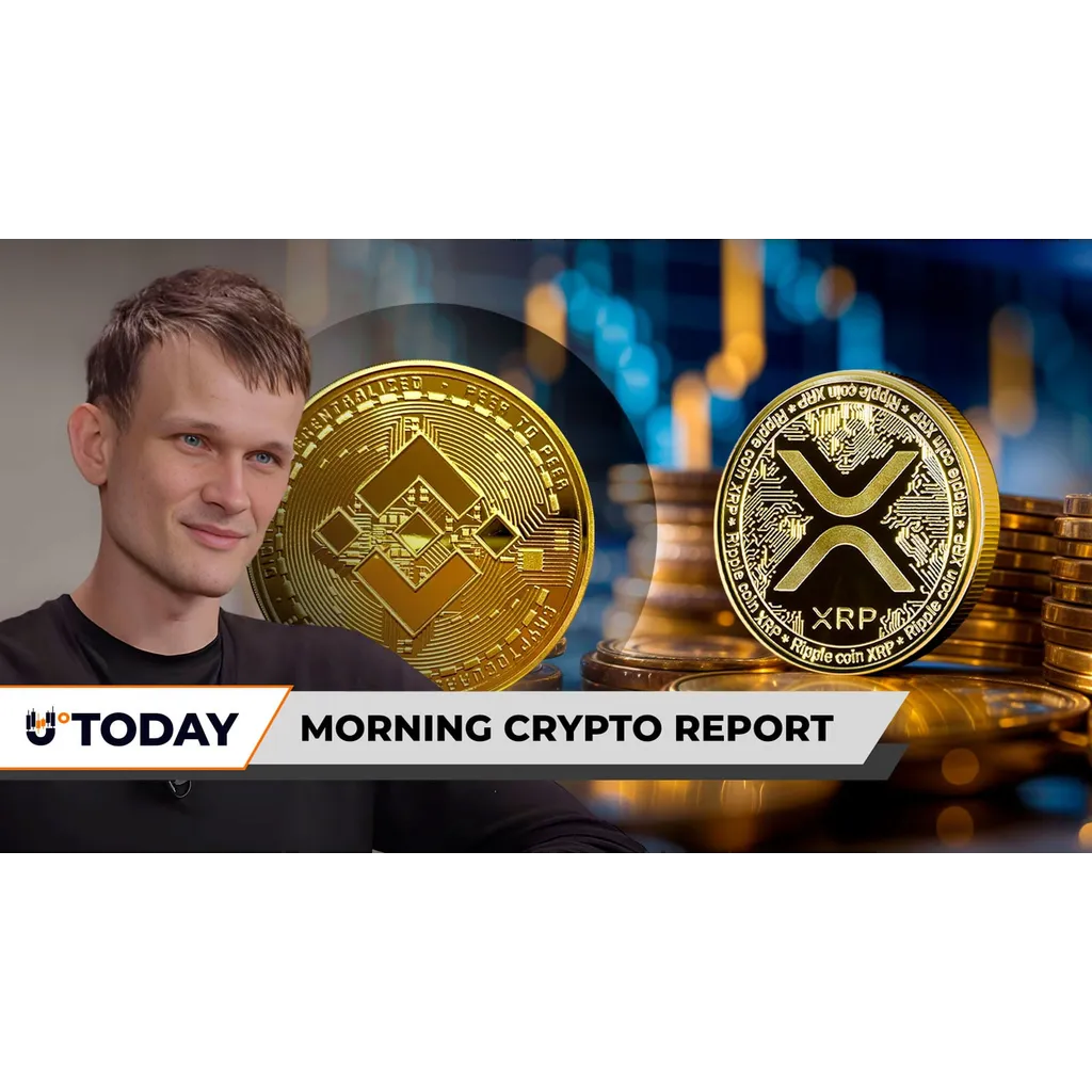 Morning Crypto Report: .6 XRP Dream Is Not Dead: Bollinger Bands, ‘New Cardano’ Rockets 40%, Vitalik Buterin Sells Binance Coin and Other Crypto Amid ‘Crypto Winter’ Morning Crypto Report: .6 XRP Dream Is Not Dead: Bollinger Bands, ‘New Cardano’ Rockets 40%, Vitalik Buterin Sells Binance Coin and Other Crypto Amid ‘Crypto Winter’