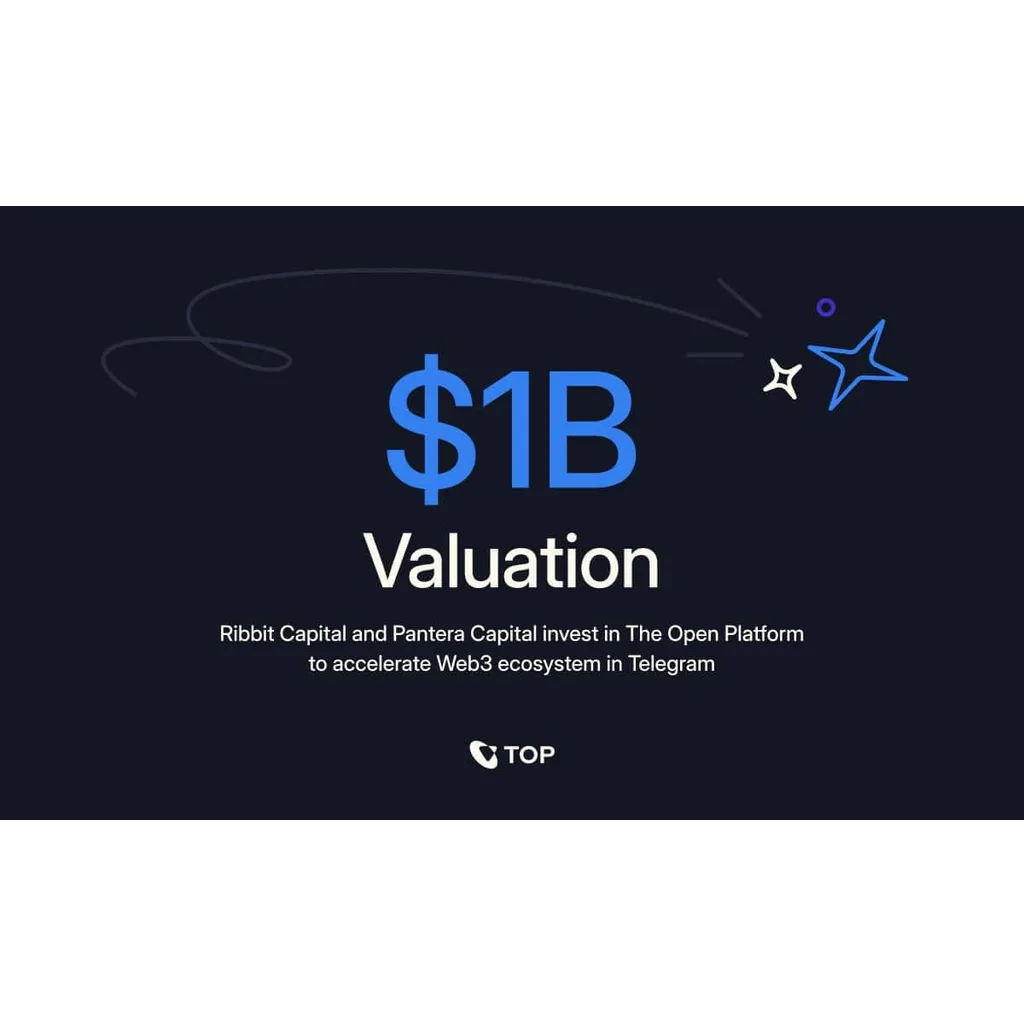The Open Platform is the first unicorn in Web3 ecosystem in Telegram at bn valuation The Open Platform is the first unicorn in Web3 ecosystem in Telegram at bn valuation