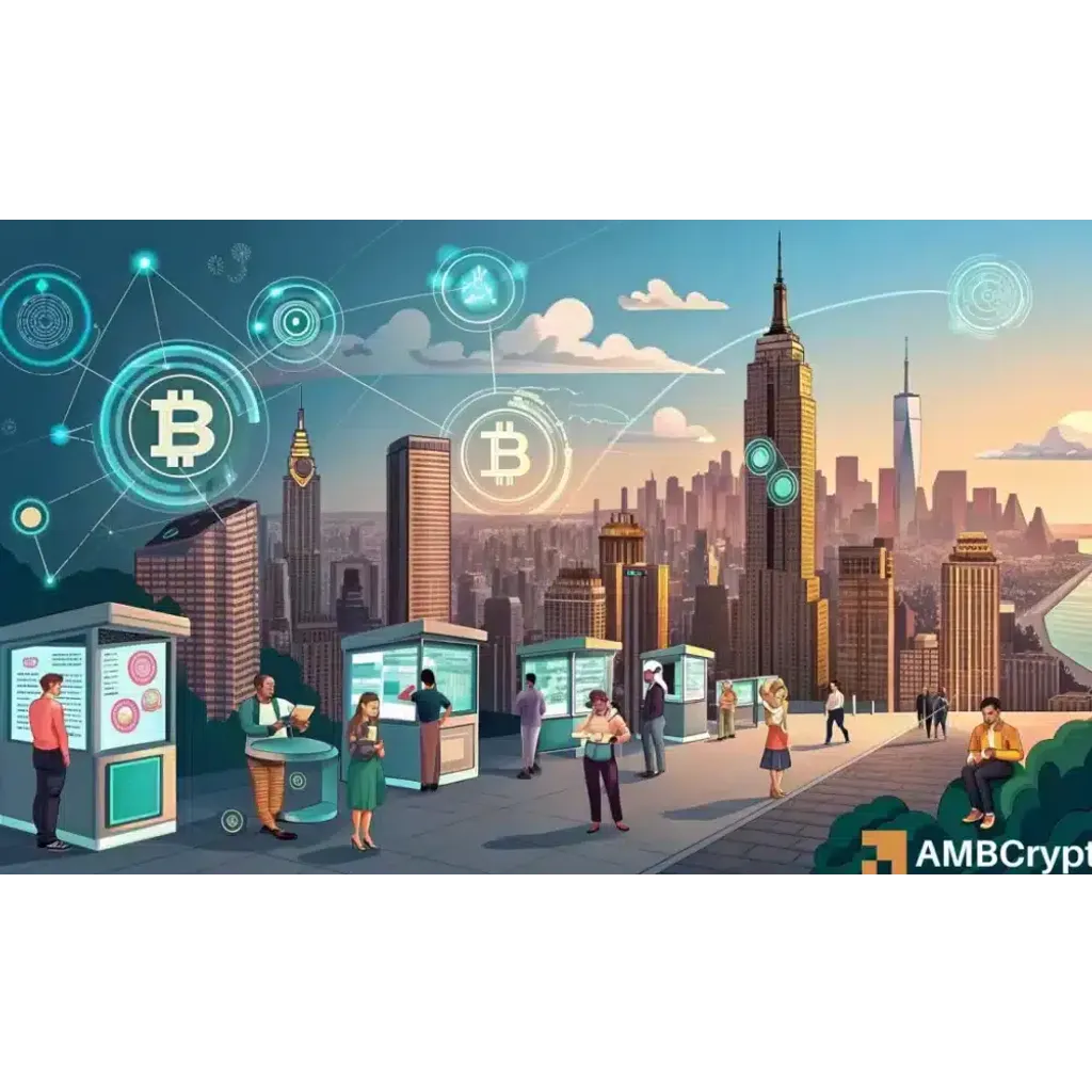 NYC Mayor Eric Adams promotes crypto growth with… NYC Mayor Eric Adams promotes crypto growth with…