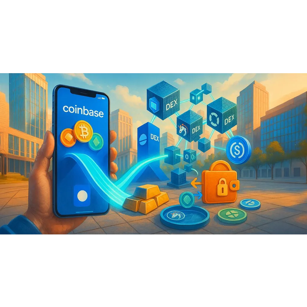 Coinbase enables decentralized exchange trading for United States users Coinbase enables decentralized exchange trading for United States users
