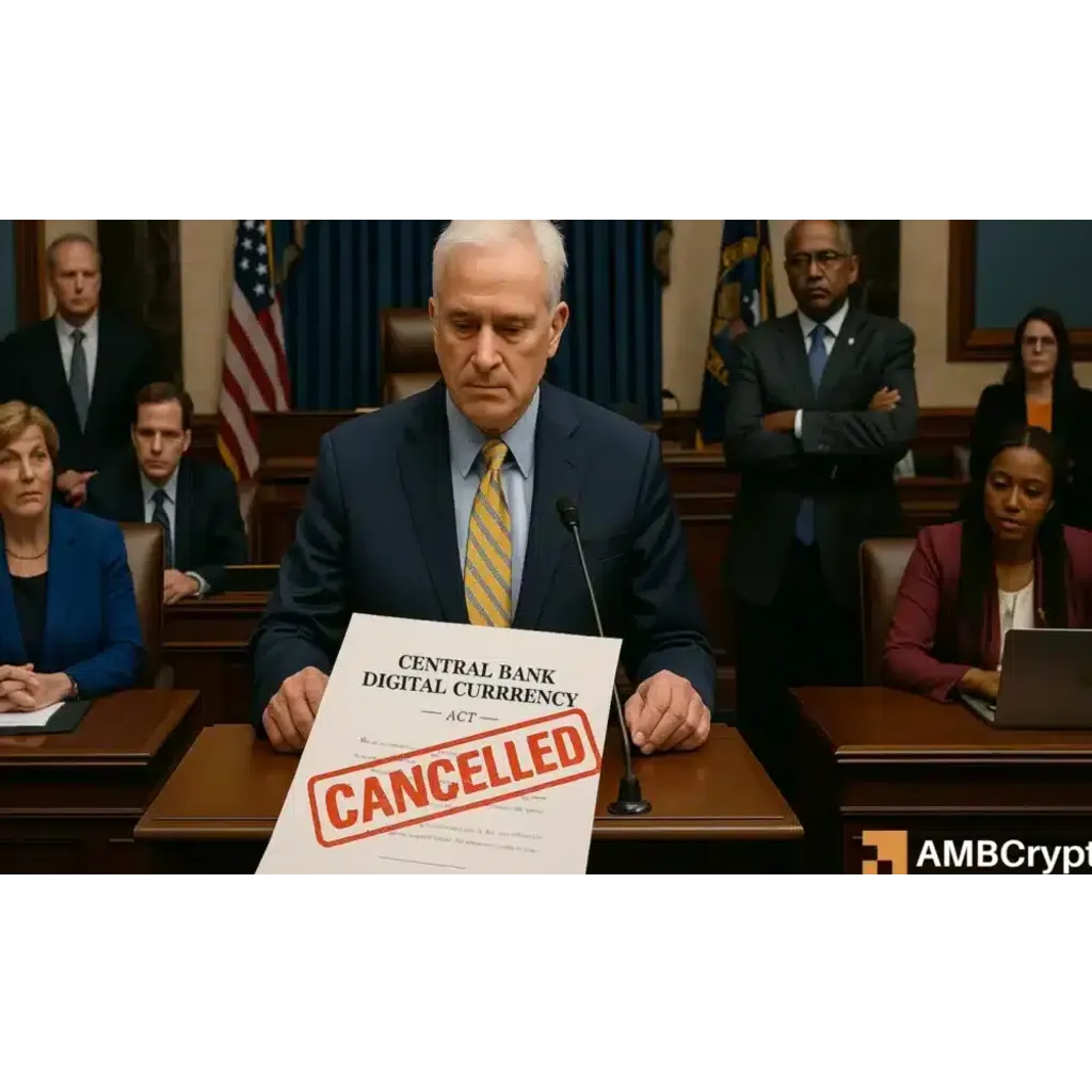 US CBDC ban advances amid political tensions between Republicans and Democrats US CBDC ban advances amid political tensions between Republicans and Democrats