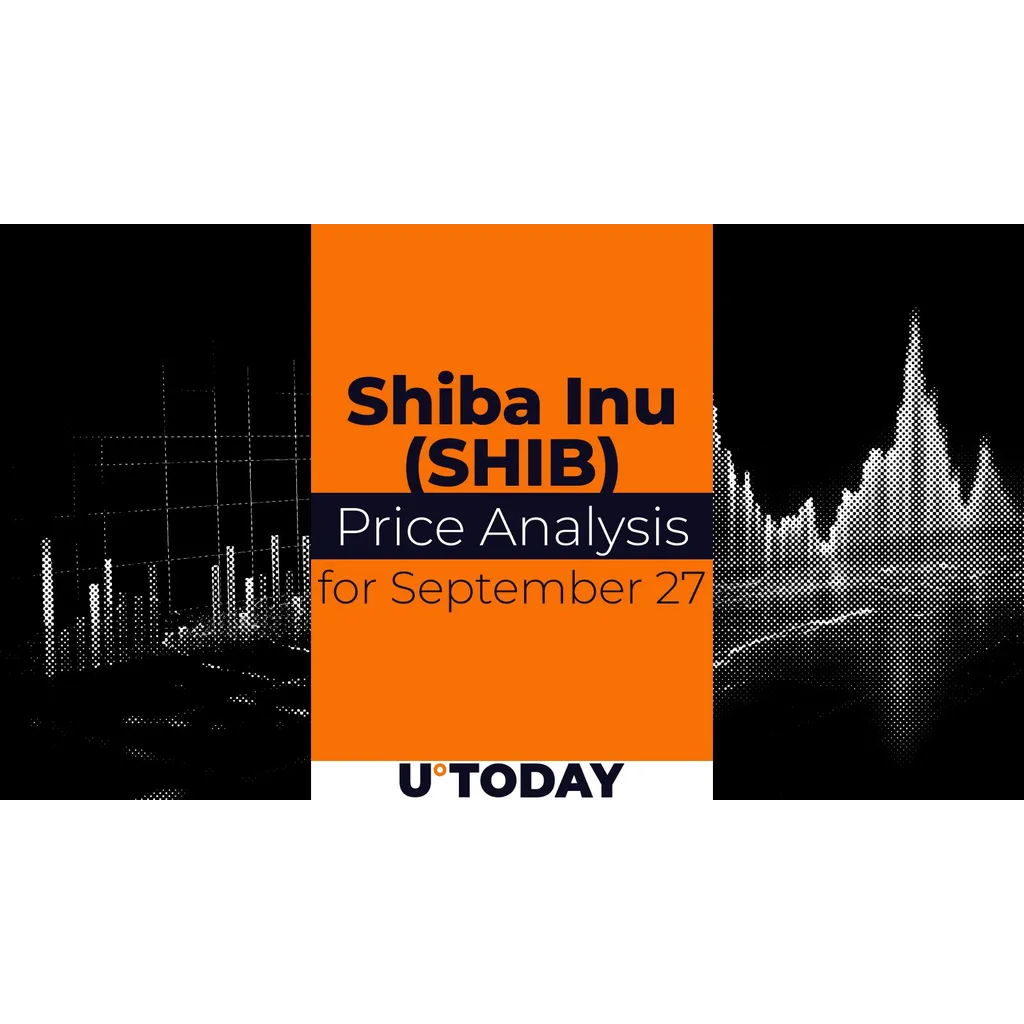 SHIB Price Prediction for September 27 according to market analysis SHIB Price Prediction for September 27 according to market analysis