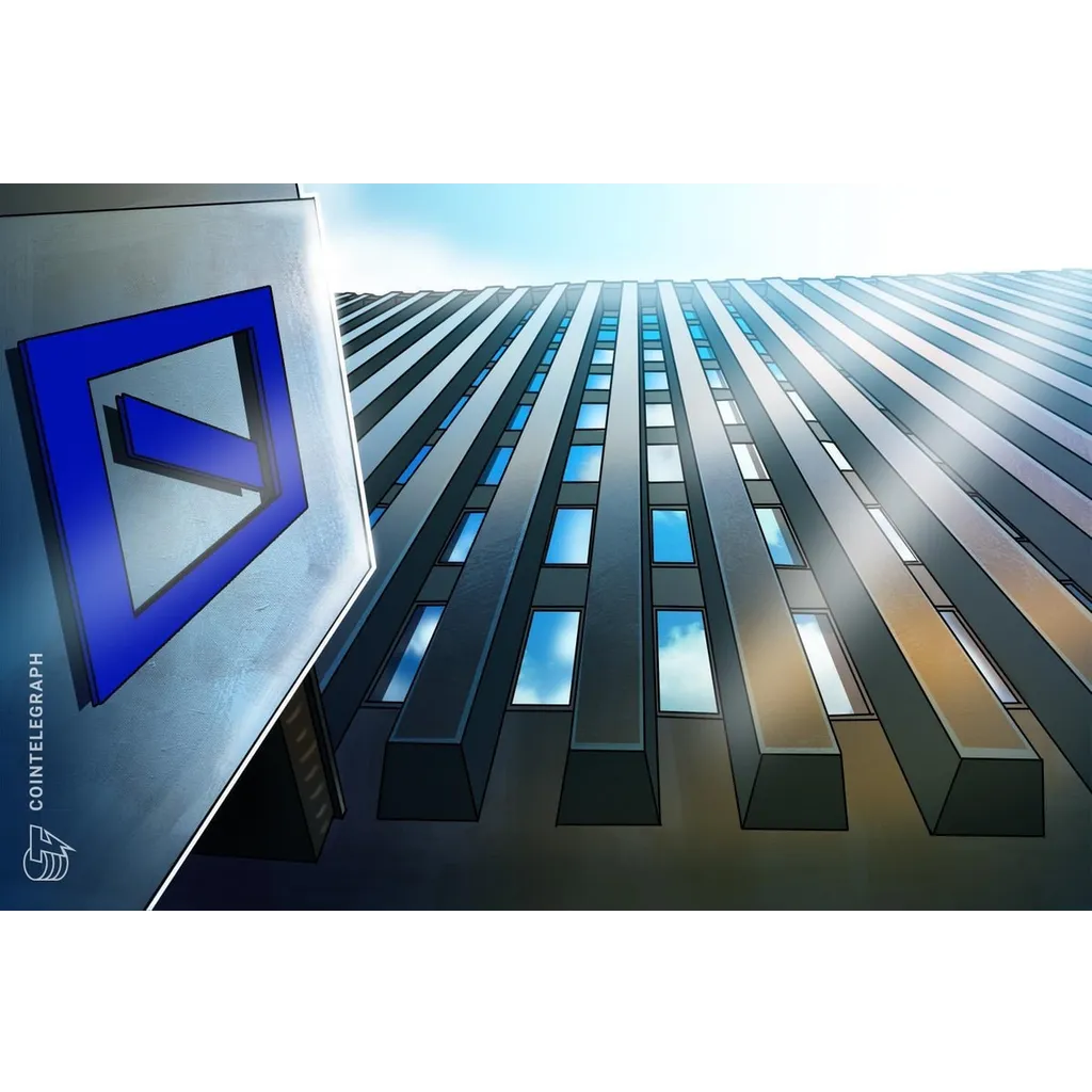 Deutsche Bank to launch crypto custody accounts in 2026: Report Deutsche Bank to launch crypto custody accounts in 2026: Report