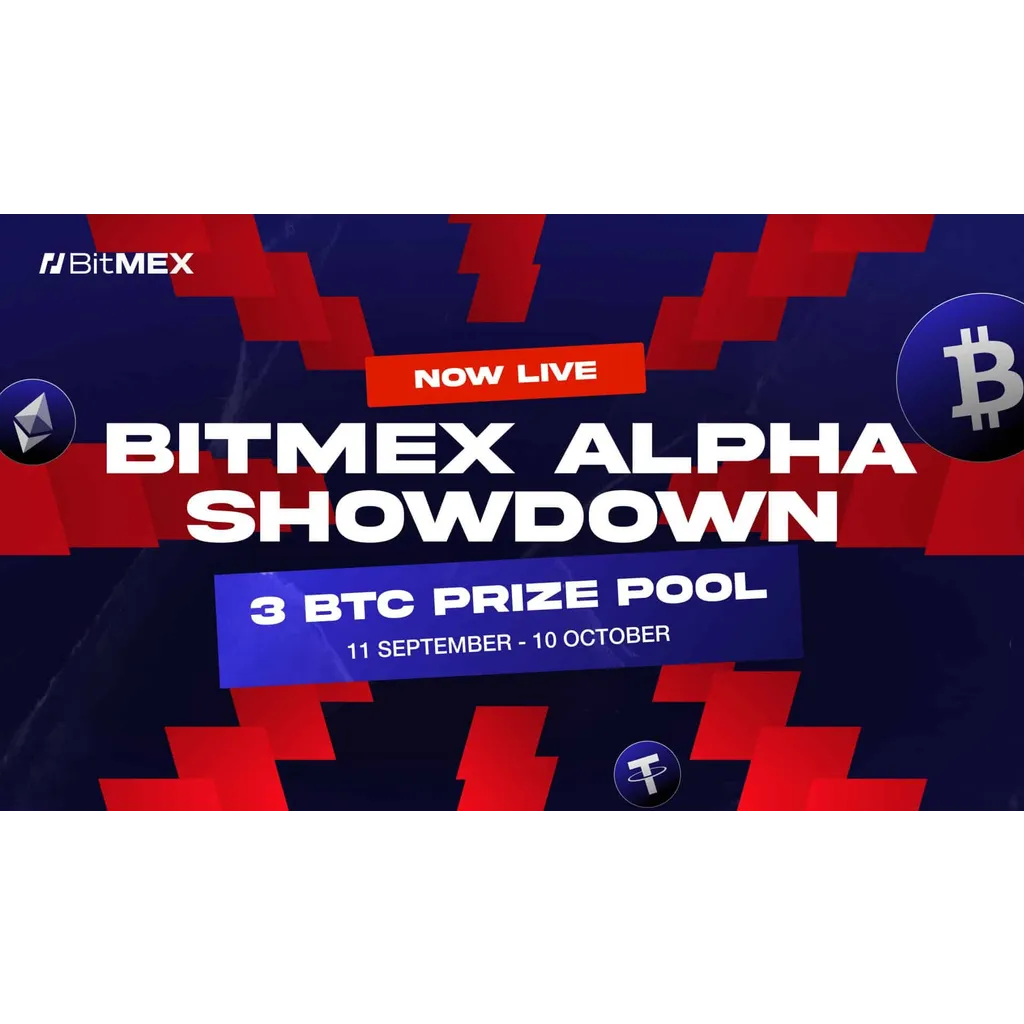 BitMEX Launches Alpha Showdown Trading Competition Featuring 3 BTC Prize Pool and Additional Rewards BitMEX Launches Alpha Showdown Trading Competition Featuring 3 BTC Prize Pool and Additional Rewards