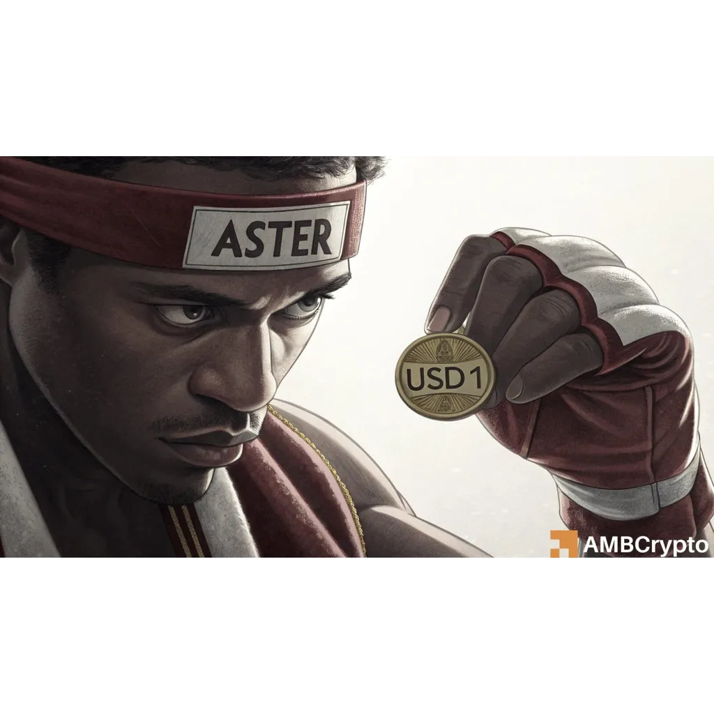 ASTER vs. Hyperliquid: Can USD1’s 34.3% growth shift market leadership? ASTER vs. Hyperliquid: Can USD1’s 34.3% growth shift market leadership?