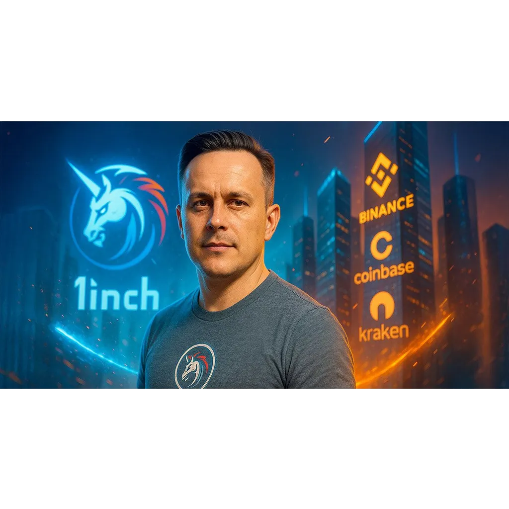 1inch cofounder Sergej Kunz targets centralized exchanges in market move 1inch cofounder Sergej Kunz targets centralized exchanges in market move