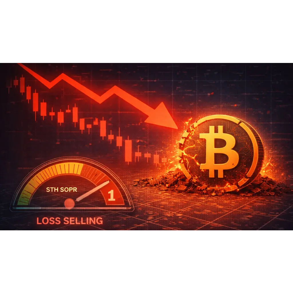 Loss Selling Takes Hold As STH SOPR Falls Below 1 Loss Selling Takes Hold As STH SOPR Falls Below 1
