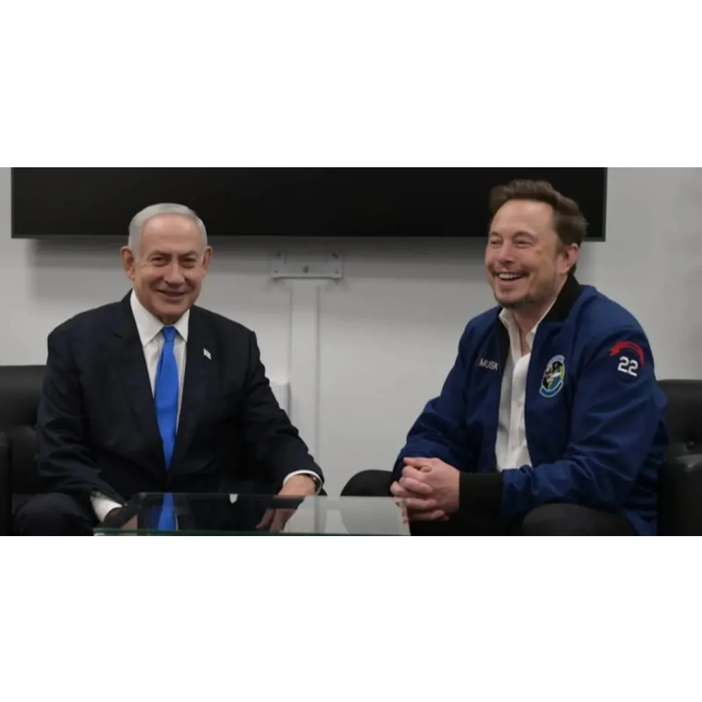 Elon Musk discusses AI development with Israeli Prime Minister Netanyahu Elon Musk discusses AI development with Israeli Prime Minister Netanyahu