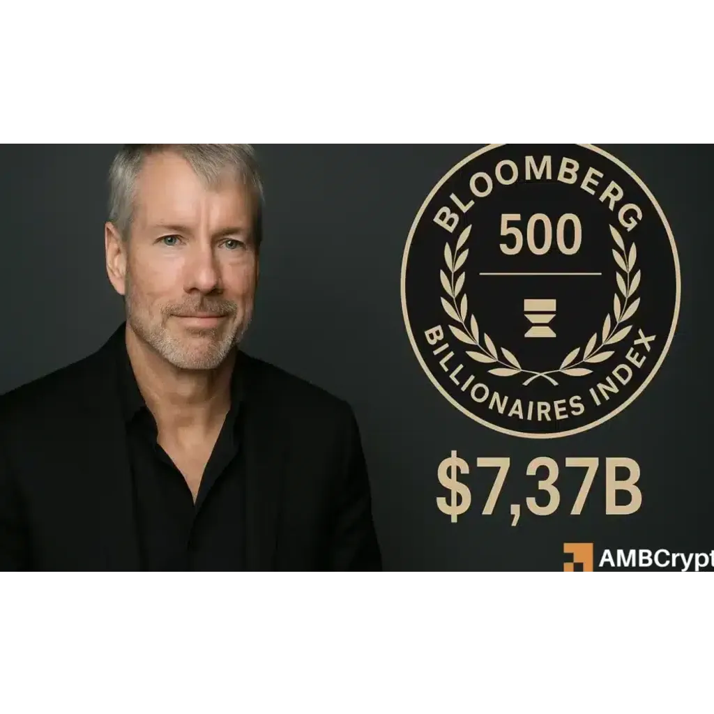 Michael Saylor joins Bloomberg 500 list as Bitcoin billionaire Michael Saylor joins Bloomberg 500 list as Bitcoin billionaire