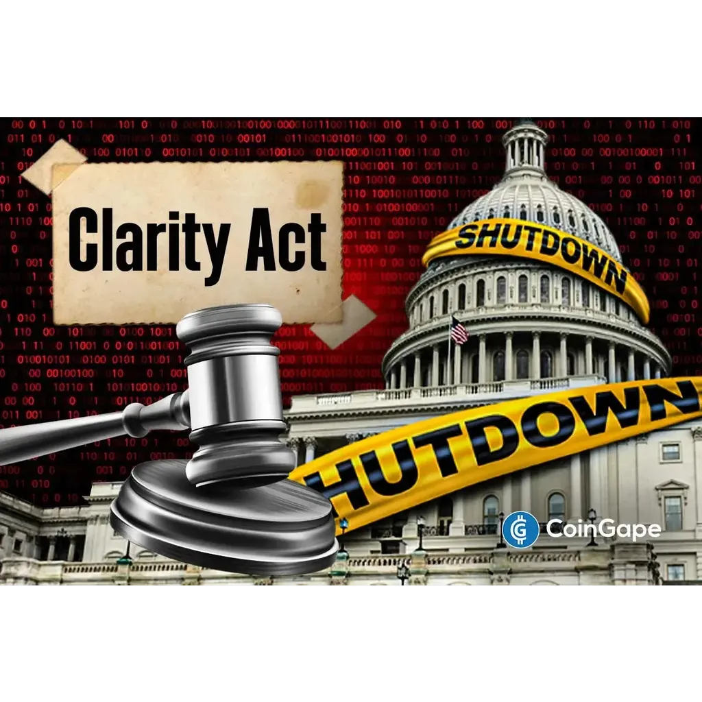 Shutdown Odds Jump to 79% on Polymarket Amid CLARITY Act Review Shutdown Odds Jump to 79% on Polymarket Amid CLARITY Act Review