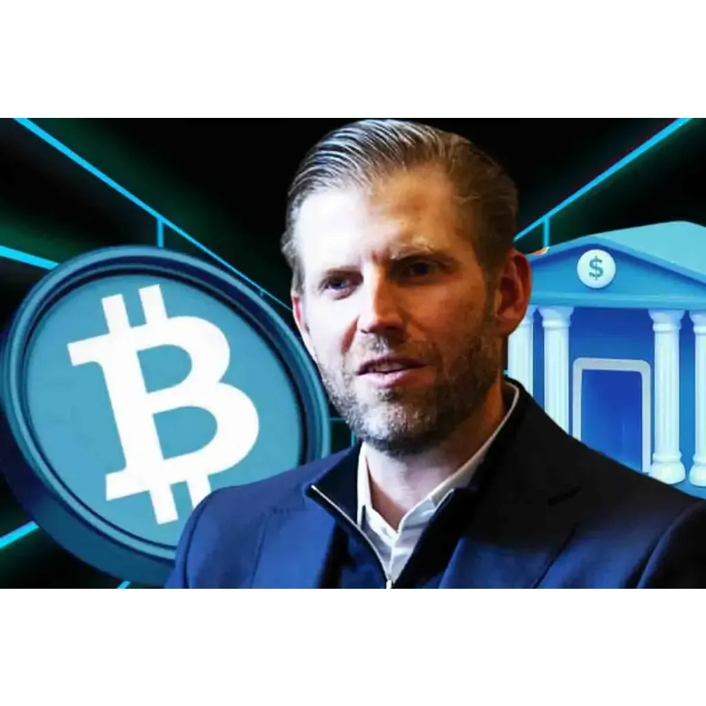 Eric Trump announces plans to lead Bitcoin mining… Eric Trump announces plans to lead Bitcoin mining…