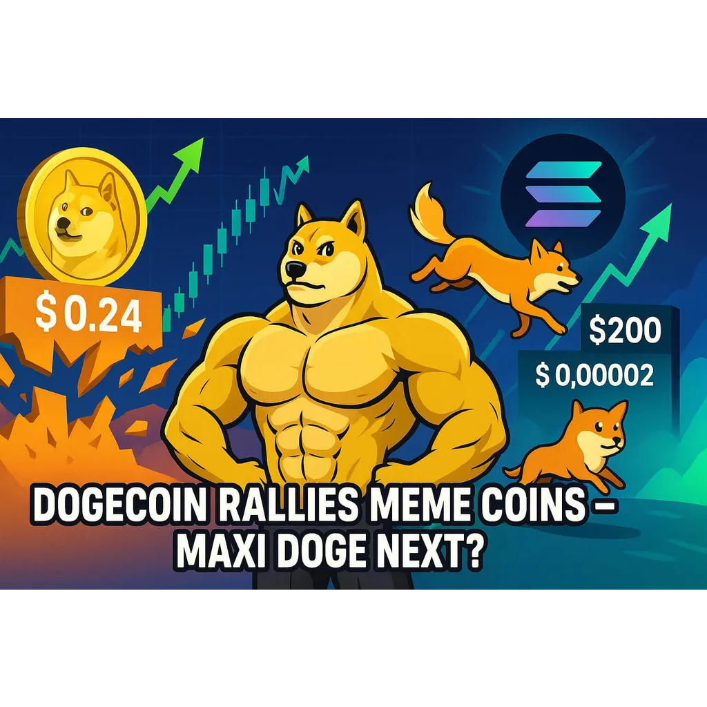 Dogecoin Rallies Meme Coins, $SOL Soars Past 0: Maxi Doge Next? Dogecoin Rallies Meme Coins, $SOL Soars Past 0: Maxi Doge Next?