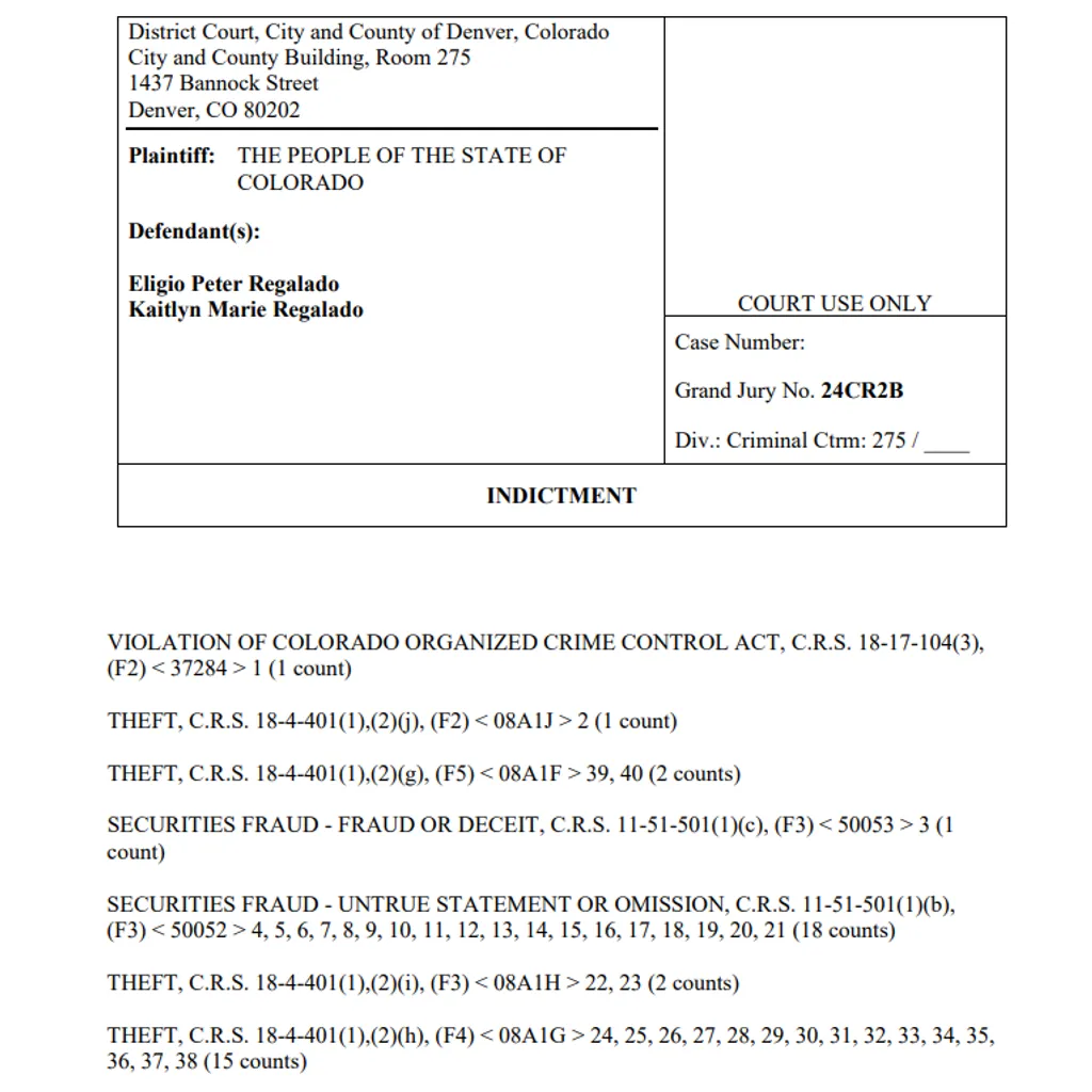 Colorado pastor and wife indicted in .4M crypto scam Colorado pastor and wife indicted in .4M crypto scam