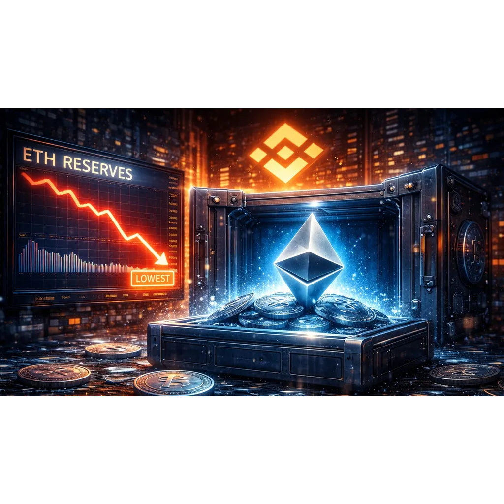 Ethereum Supply Tightens On Binance As Reserves Hit Lowest Level Since 2016 Ethereum Supply Tightens On Binance As Reserves Hit Lowest Level Since 2016