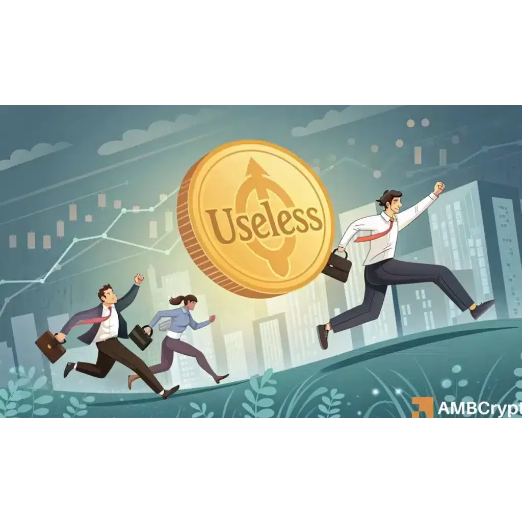 USELESS coin jumps 27% – Whales are in, but bears aren’t budging – Why? USELESS coin jumps 27% – Whales are in, but bears aren’t budging – Why?