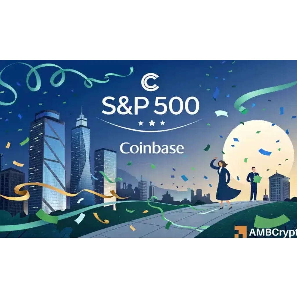 Coinbase will be the first crypto firm to join the… Coinbase will be the first crypto firm to join the…