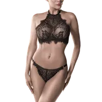 2tlg. Neckholder Set aus Spitze Schwarz 2tlg. Neckholder Set aus Spitze Schwarz