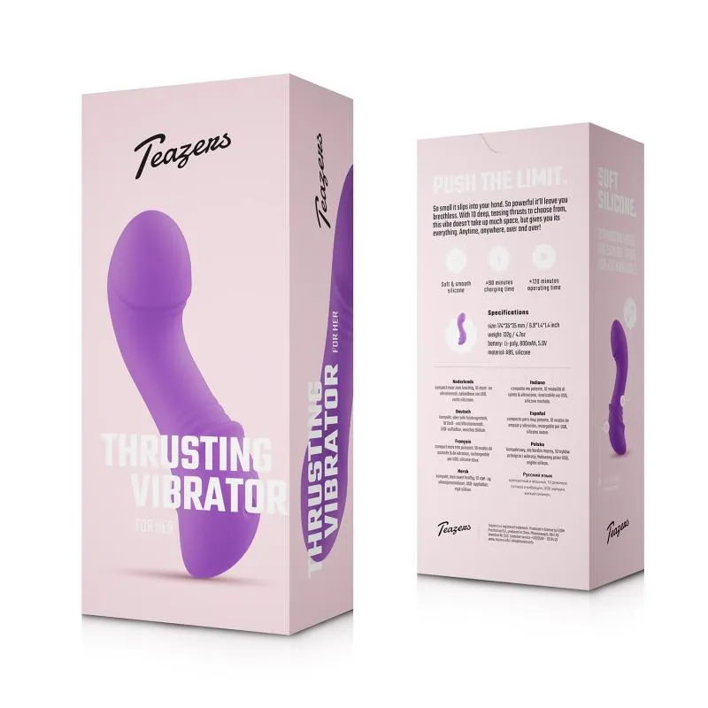 Teazers – Mini Thrusting Vibrator – Lila – Bild 5
