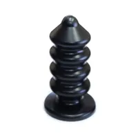Black Label The Black Anal Destroyer Medium: Analplug, schwarz Black Label The Black Anal Destroyer Medium: Analplug, schwarz
